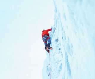 Ice climbing Scottoni